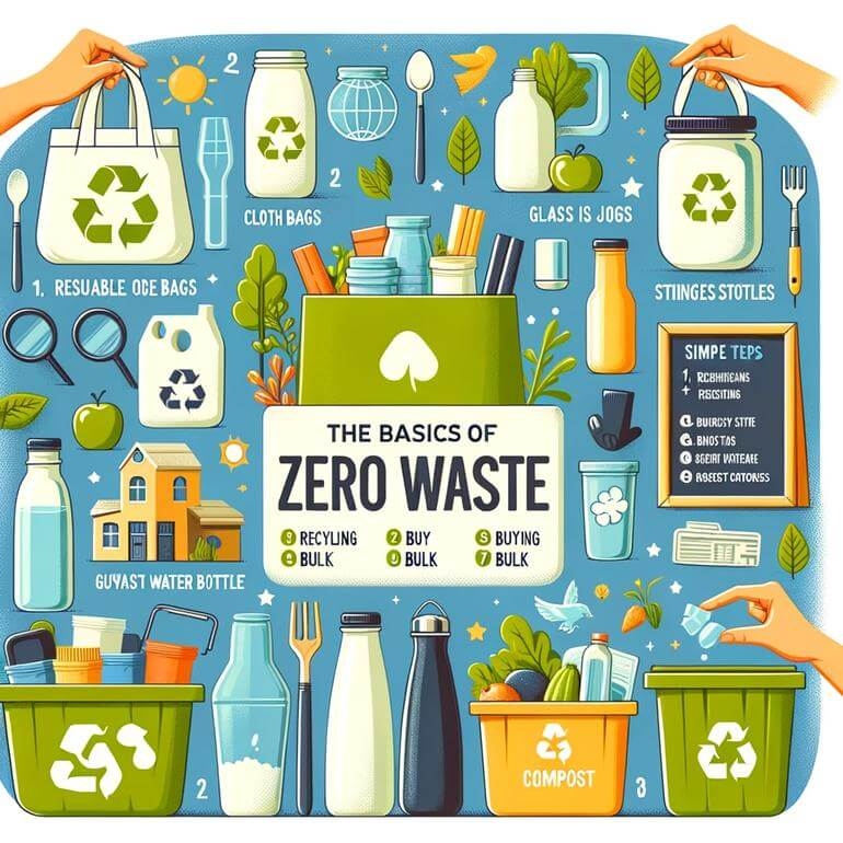 Podstawy Zero Waste: Proste Kroki do Zmniejszenia Odpadów